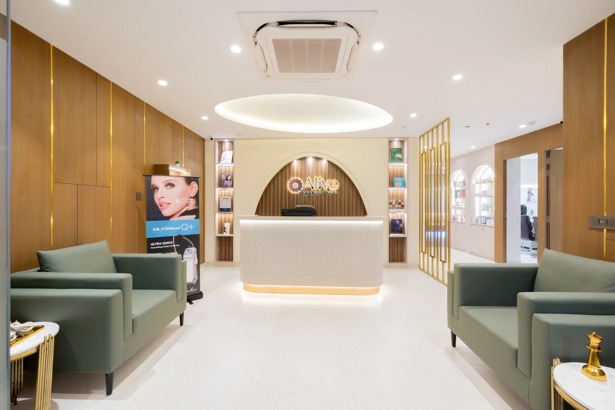 Alive wellness HITEC City clinic tour1